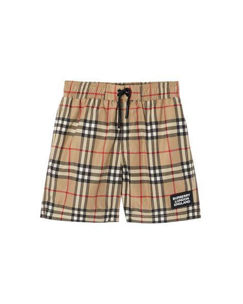 burberry swim trunks kids|boys designer swim shorts sale.